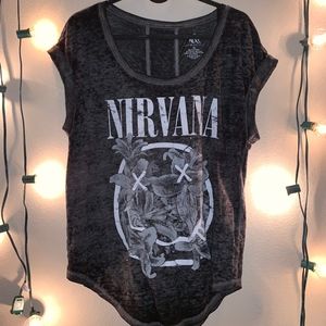 BLACK NIRVANA TEE
